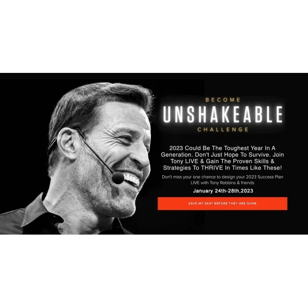 Tony Robbins - Become Unshakeable Challenge 2023