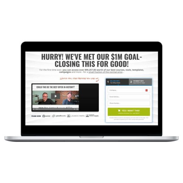 Frank Kern & Aaron Fletcher – Special Bundle (36 courses)